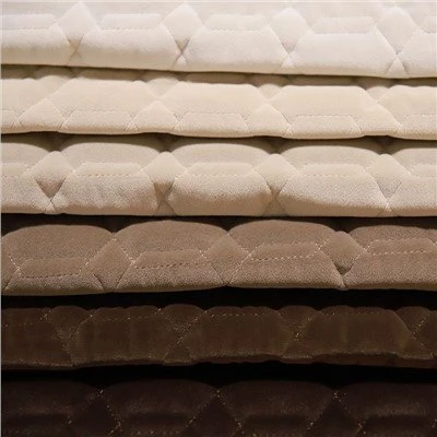 Mat Kadife Polyester Kapitone Ev Tekstili Kumaşı