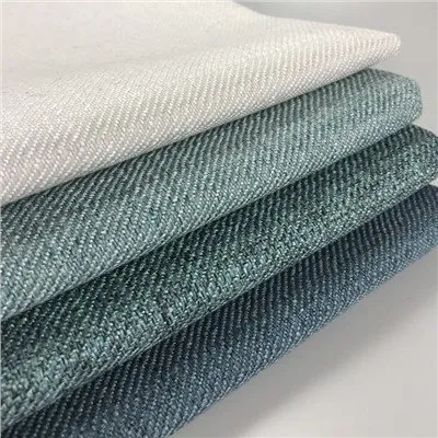 Polyester İmitasyon Keten Spun Keten Ev Tekstili Kumaşı